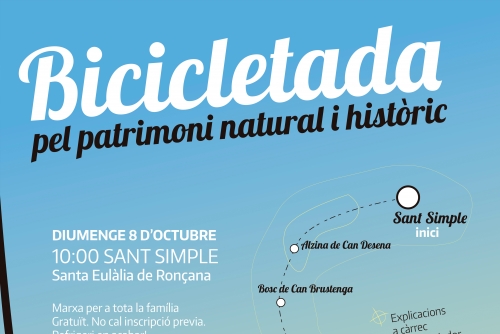 Bicicletada pel patrimoni natural i històric