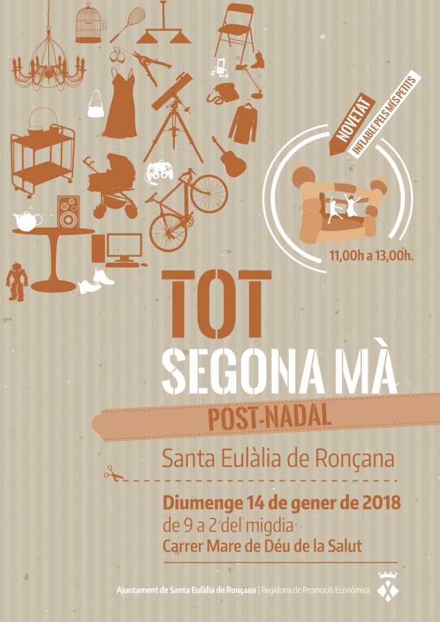 Mercat Tot Segona Mà gener 2018