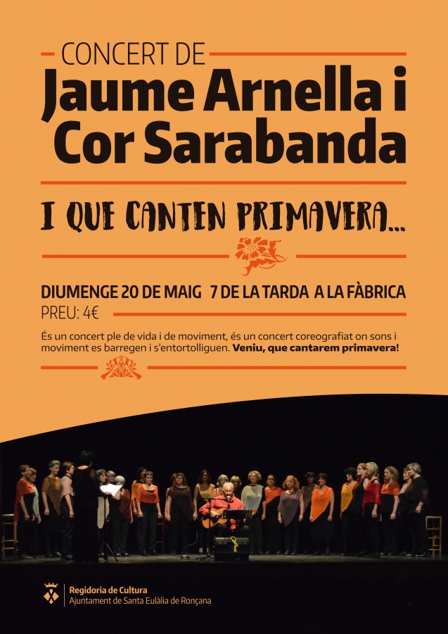 Jaume Arnella i Cor Sarabanda