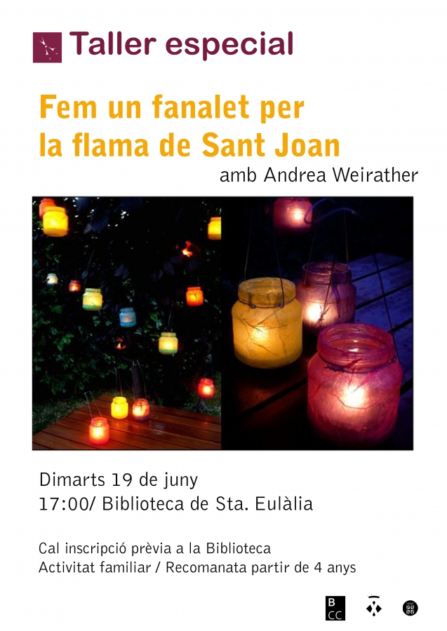 Fem un fanalet per la flama de Sant Joan
