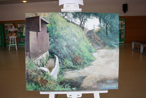 1r premi concurs pintura ràpida a l'oli 2018