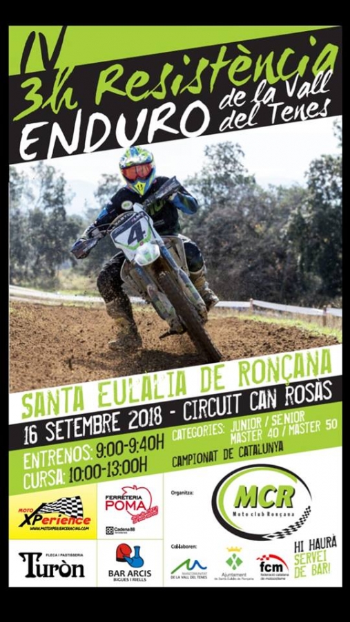 4a edició 3 hores de resistència d'enduro de la Vall del Tenes