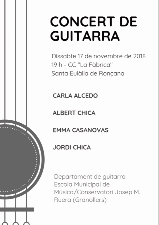 Concert de guitarra