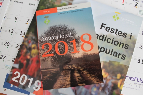 Anuari 2018 i calendari 2019
