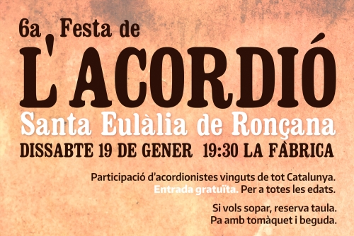 6a Festa de l'Acordió