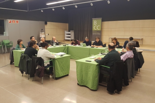 Ple ordinari del passat dijous a la Biblioteca