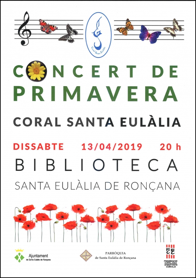 Concert de Primavera Coral Santa Eulàlia