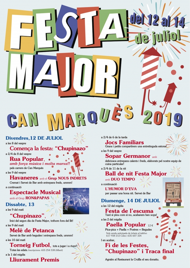Festa Major Can Marquès 2019