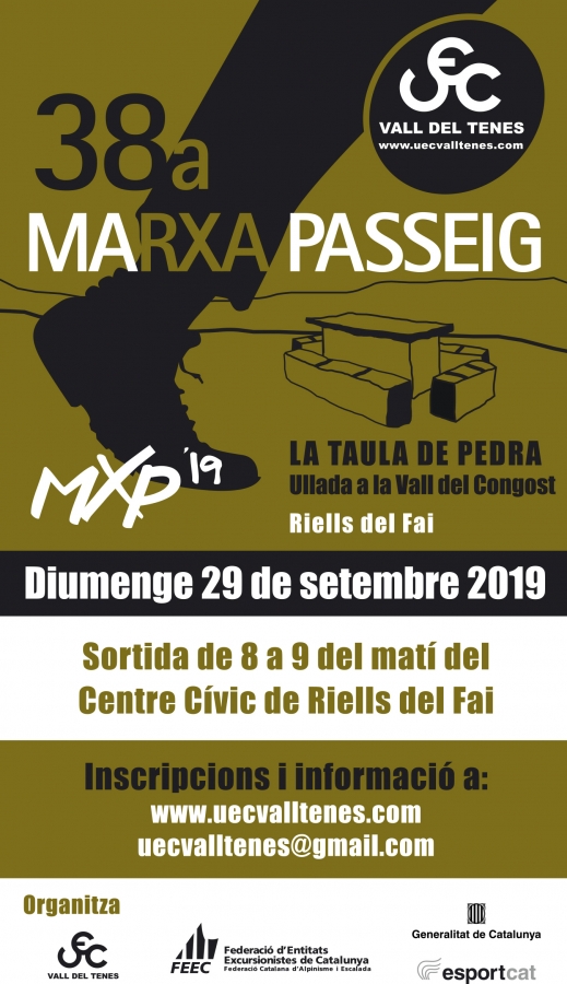 Marxa UEC Vall del Tenes 2019