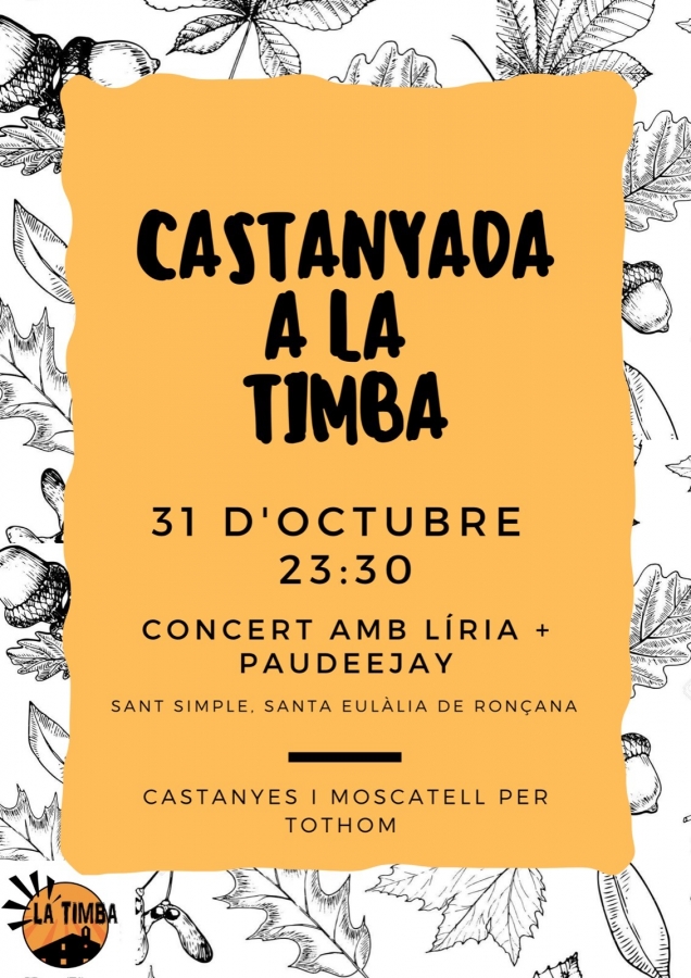 Castanyada a la Timba