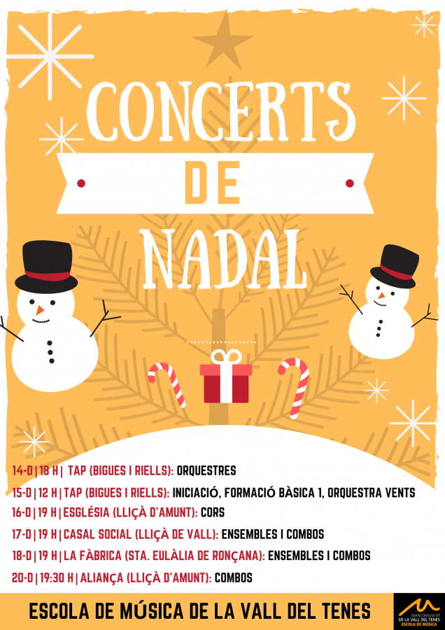 Concerts de Nadal EMVT