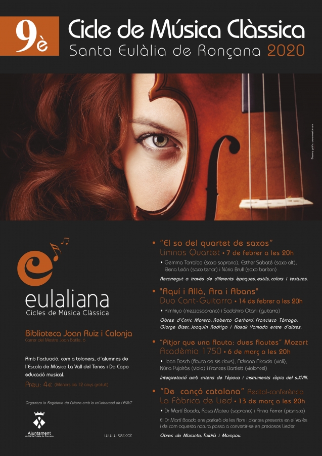 9è Cicle de Música Clàssica Eulaliana