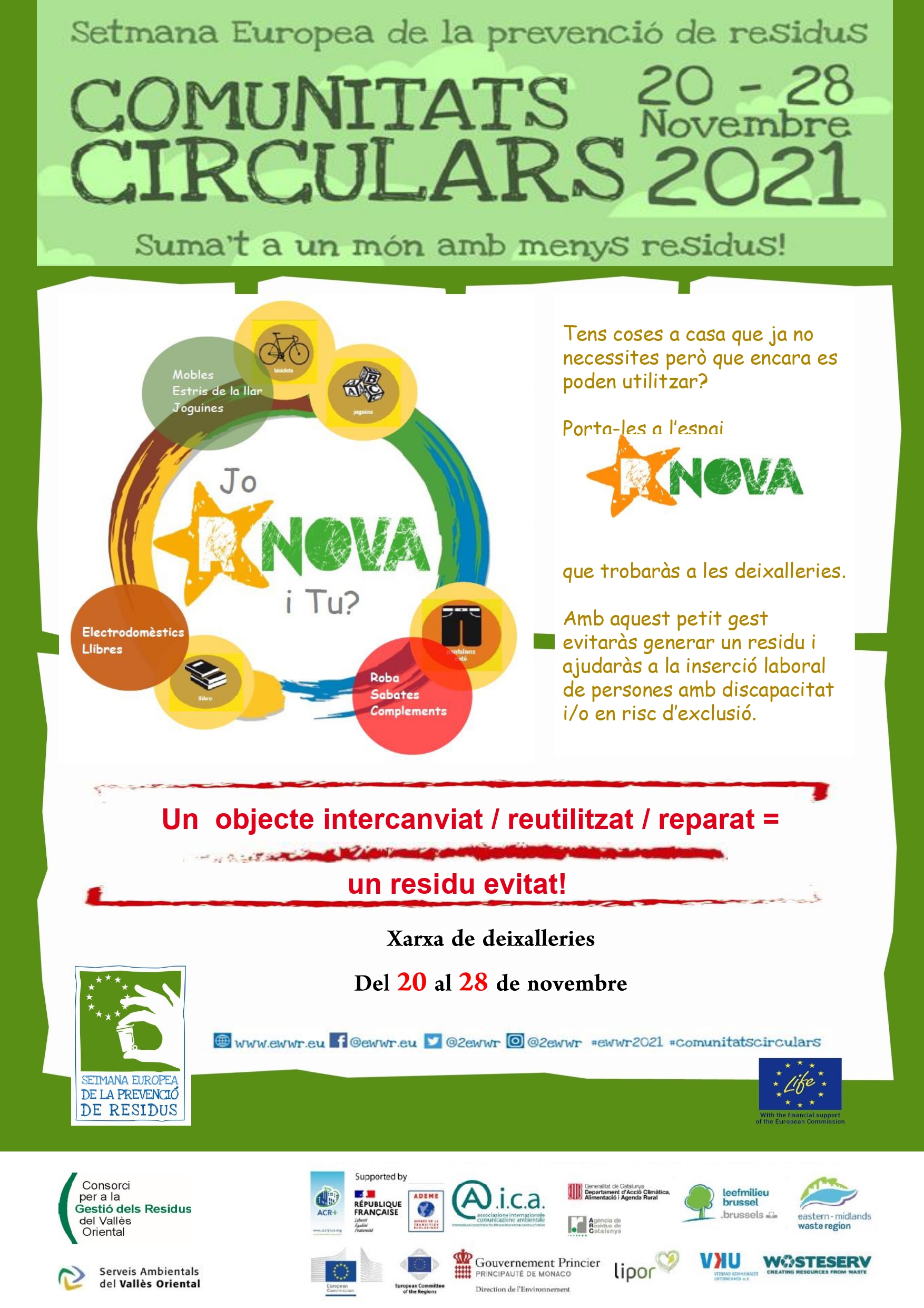 Setmana Europea de PrevenciÃ³ de Residus