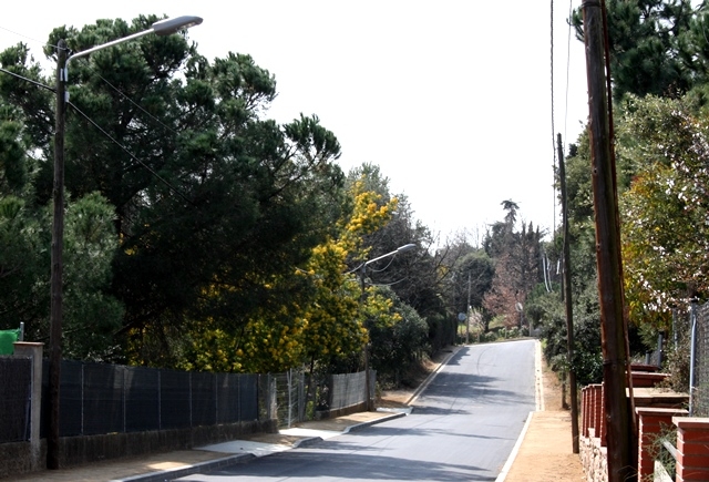 El carrer Farigola després de fer-hi millores
