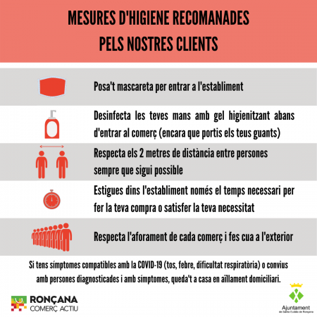 RCA - Mesures d'higiene