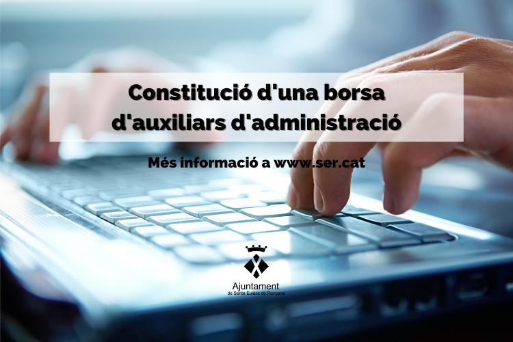 Convocatòria auxiliars d'administració