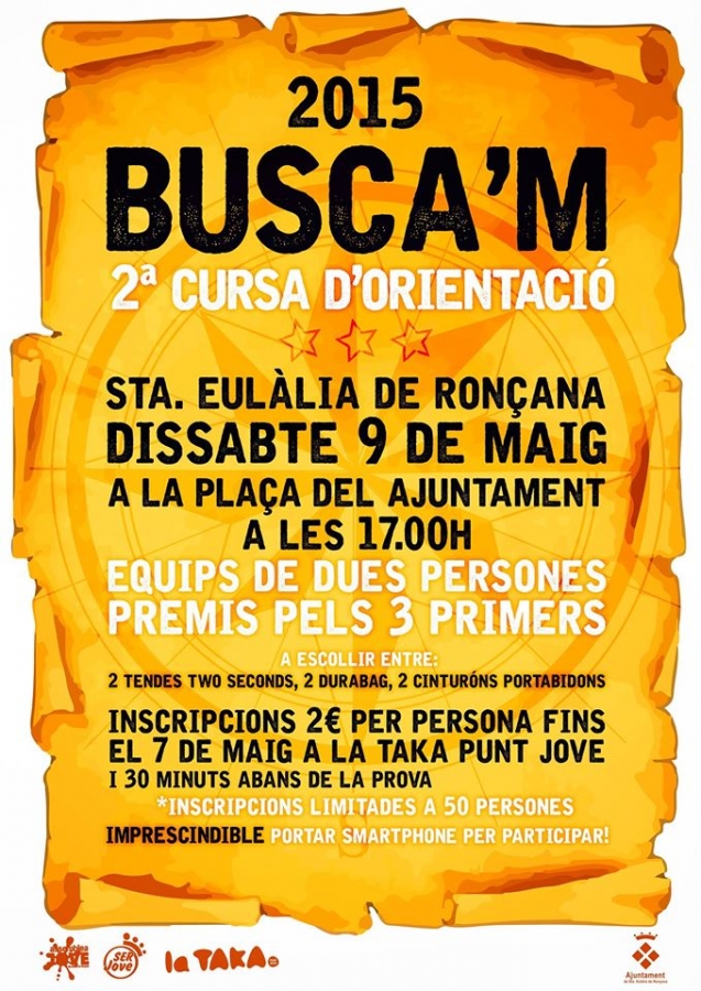 2a cursa d'orientació Busca'm