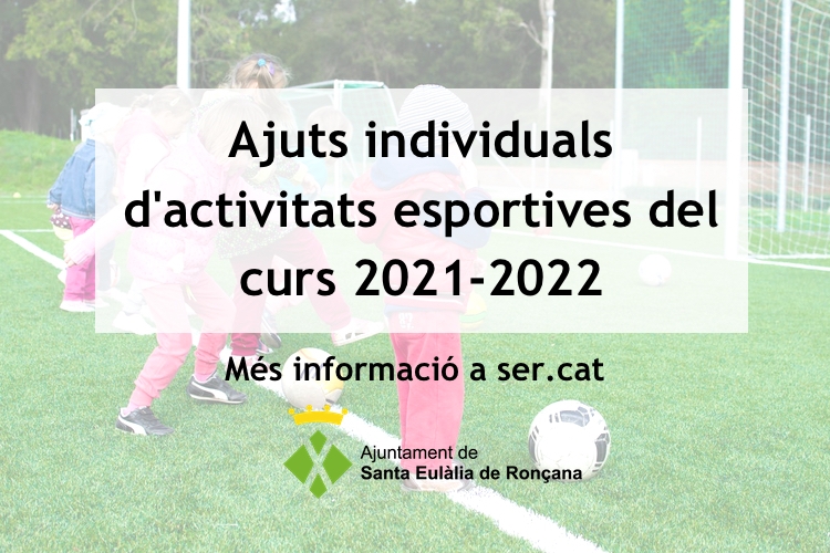 Ajuts activitats esportives