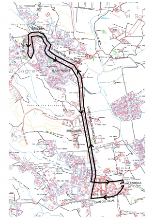 Recorregut Tres Tombs 2022