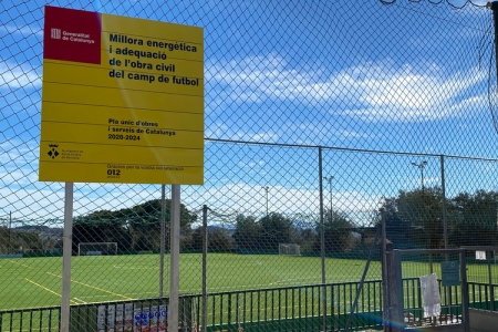 Obres camp de futbol