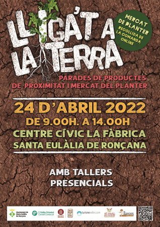 cartell lliga't a la terra