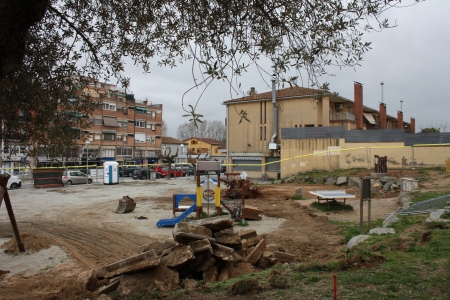 Obres plaça Onze de setembre 2