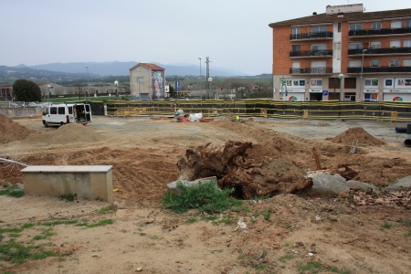 Obres plaça Onze de setembre 6