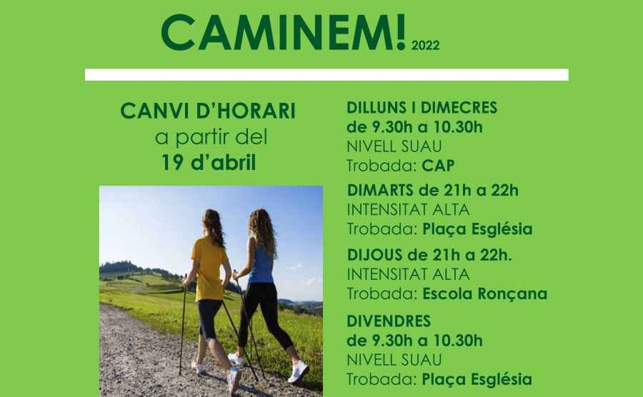 caminel nous horaris