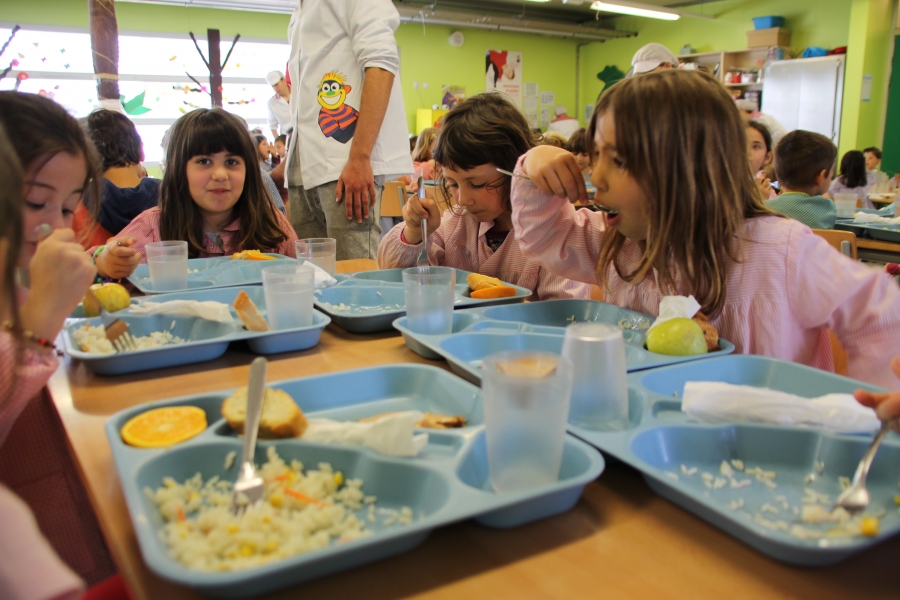 Menjador de l'escola La Sagrera