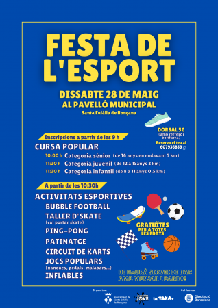 Cartell festa de l'esport 2022