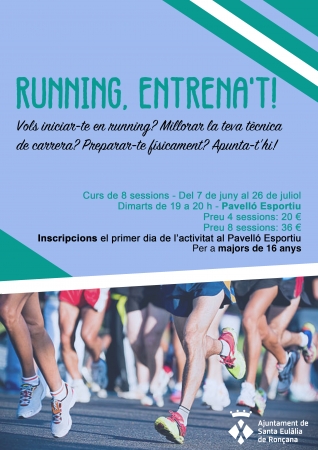 Running entrena't 2022 cartell