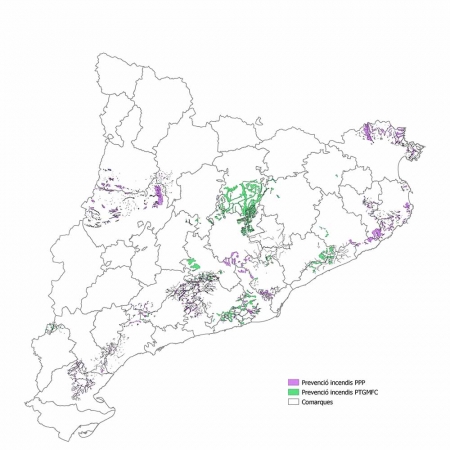 Mapa de zones. Cartografia actualitzada a 30 de maig