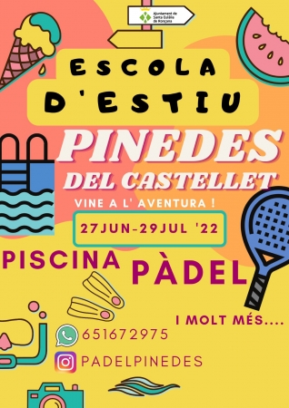 Escola d'Estiu Pinedes del Castellet 2022