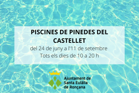 Reobertura piscines Pinedes 2022