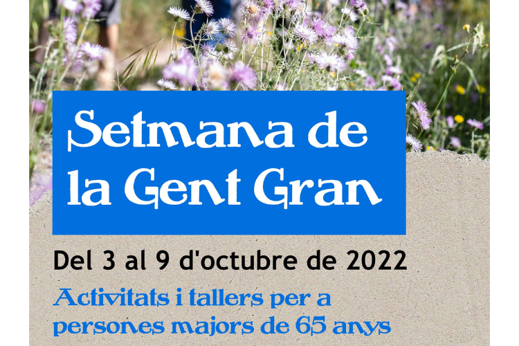 Setmana de la Gent Gran 2022