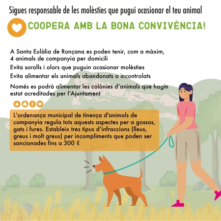 Campanya tinença responsable d'animals de companyia