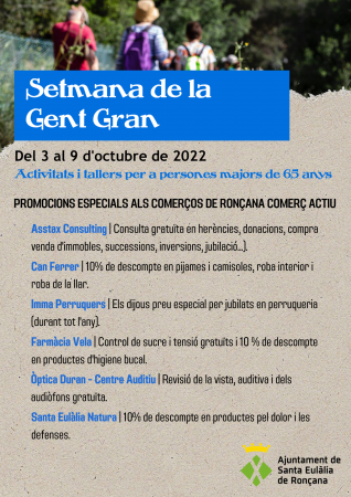 Setmana de la Gent Gran 2022