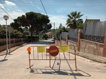 xarxa de clavegueram del carrer Tórtora 