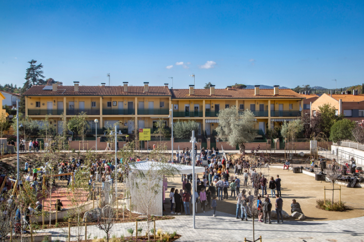 Inauguració plaça Onze de Setembre