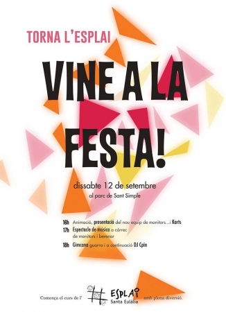 Cartell festa Esplai