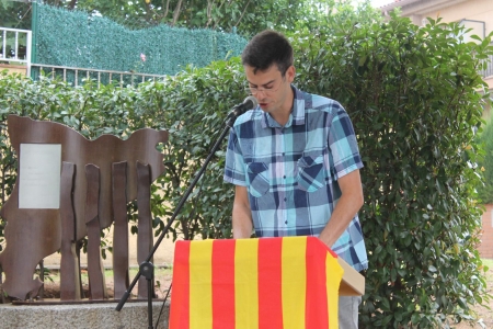 El regidor de cultura Francesc Dantí, durant el seu parlament