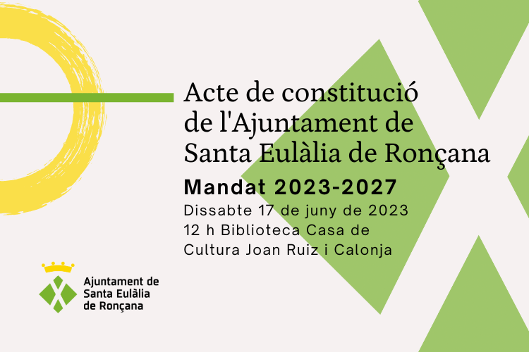 Acte constitució Ajuntament