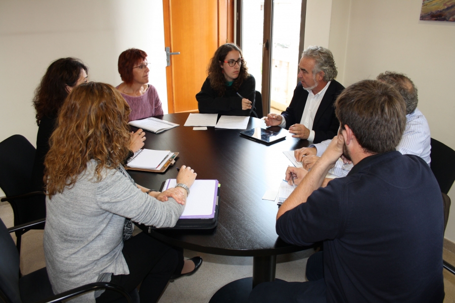 Reunió amb Sorea i Estabanell Energia