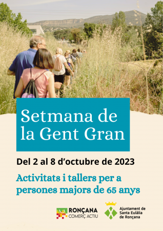 Setmana de la Gent Gran 2023