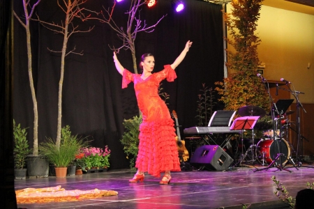 Actuació de l'escola de dansa Trackdance