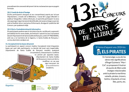 Díptic 13è Concurs de Punts de Llibre