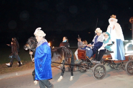 Els Reis van arribar amb carrosses