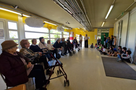 Projecte intergeneracional Sant Jordi