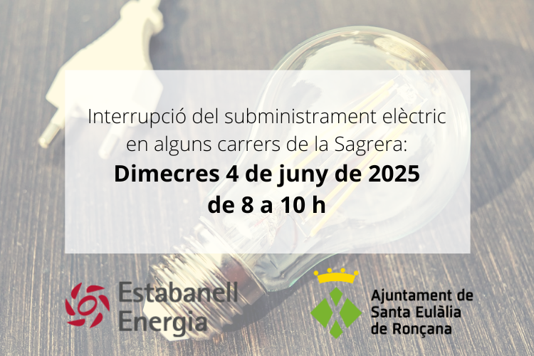 Tall electricitat Sagrera