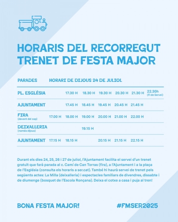 Trenet dijous